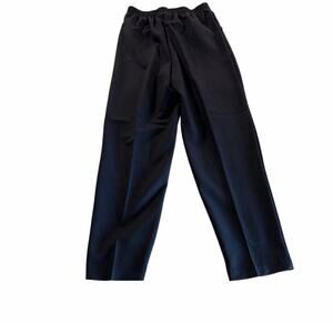 Women’s Tropics Dress Pants Navy Blue Elastic Waist Band